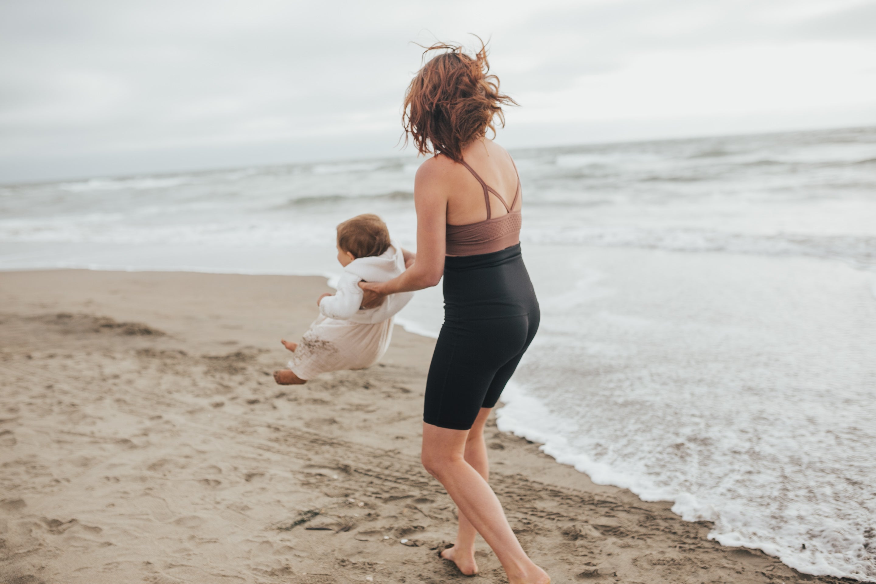 Postpartum Recovery Shorts | Core Support Biker Shorts