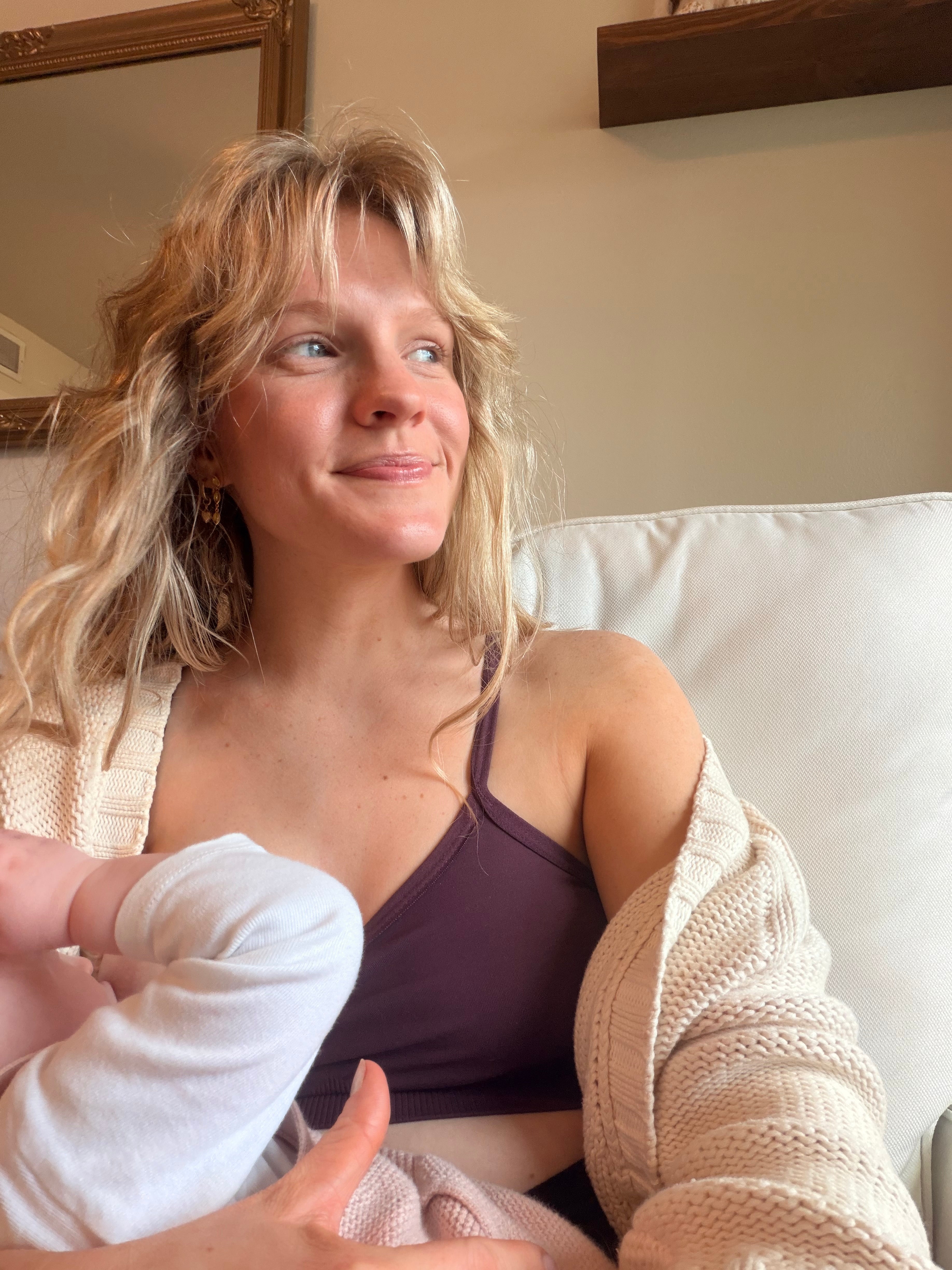 Adore Maternity & Nursing Bralette - Very Berry