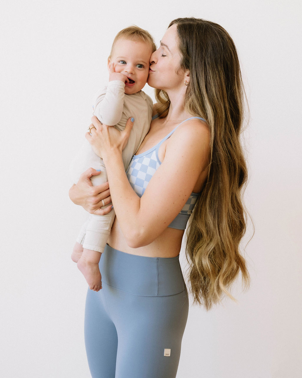 Bluebell Checker Maternity & Nursing Bralette by Dr. Mae