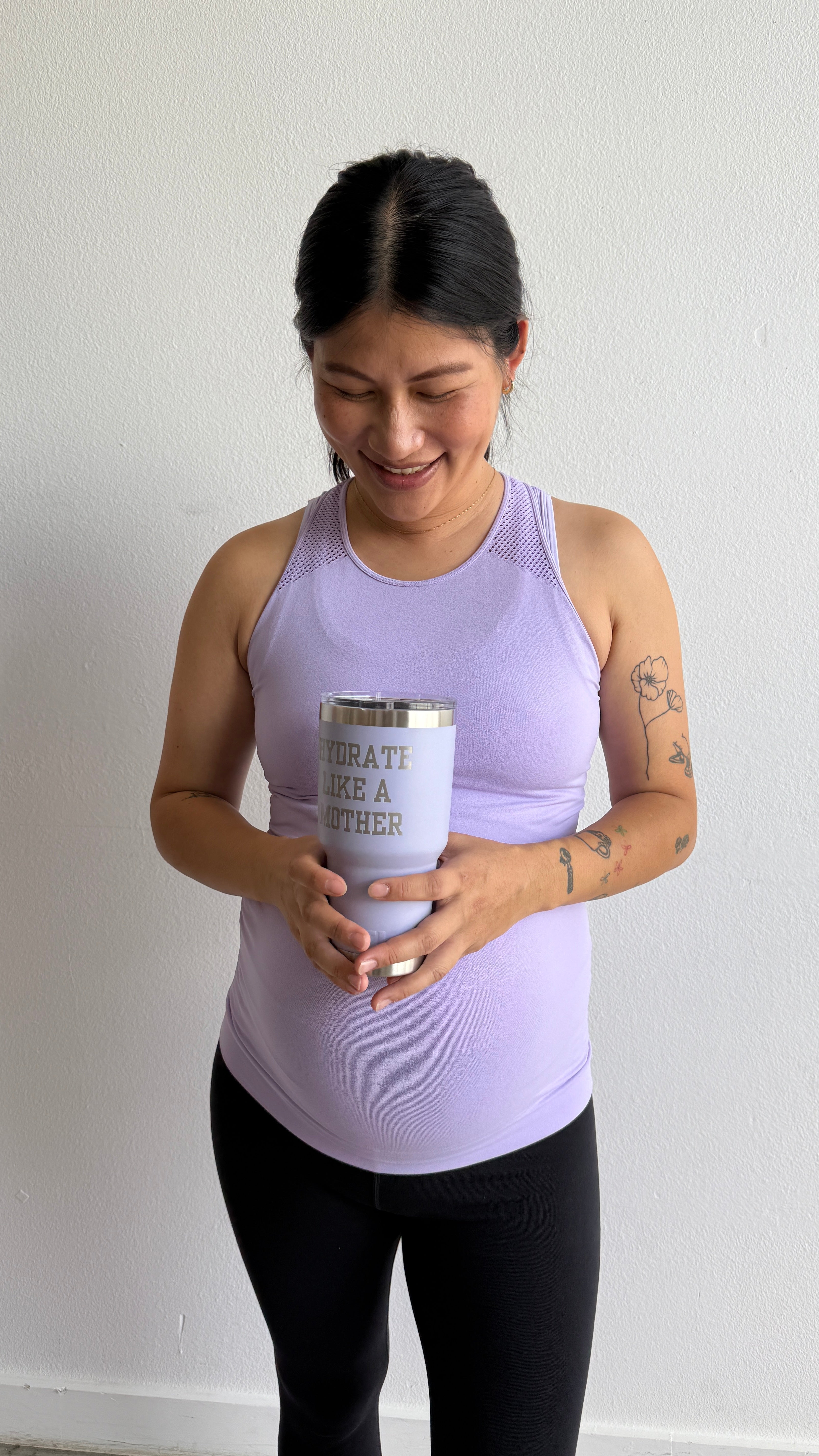 "HYDRATE LIKE A MOTHER" 30 oz. Yeti Tumbler