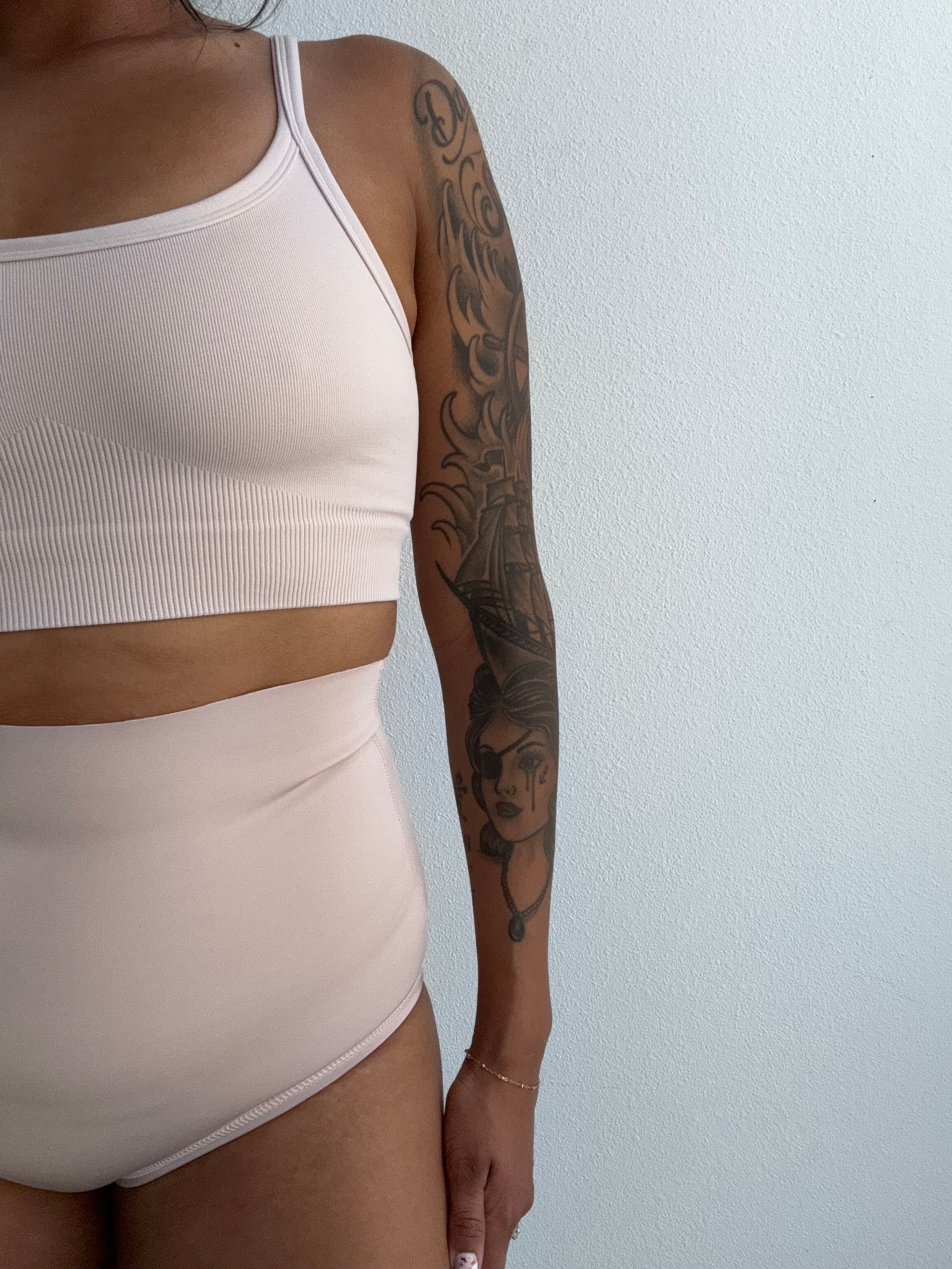 Maternity & Postpartum Support Bloomers -  Champagne *FINAL SALE*