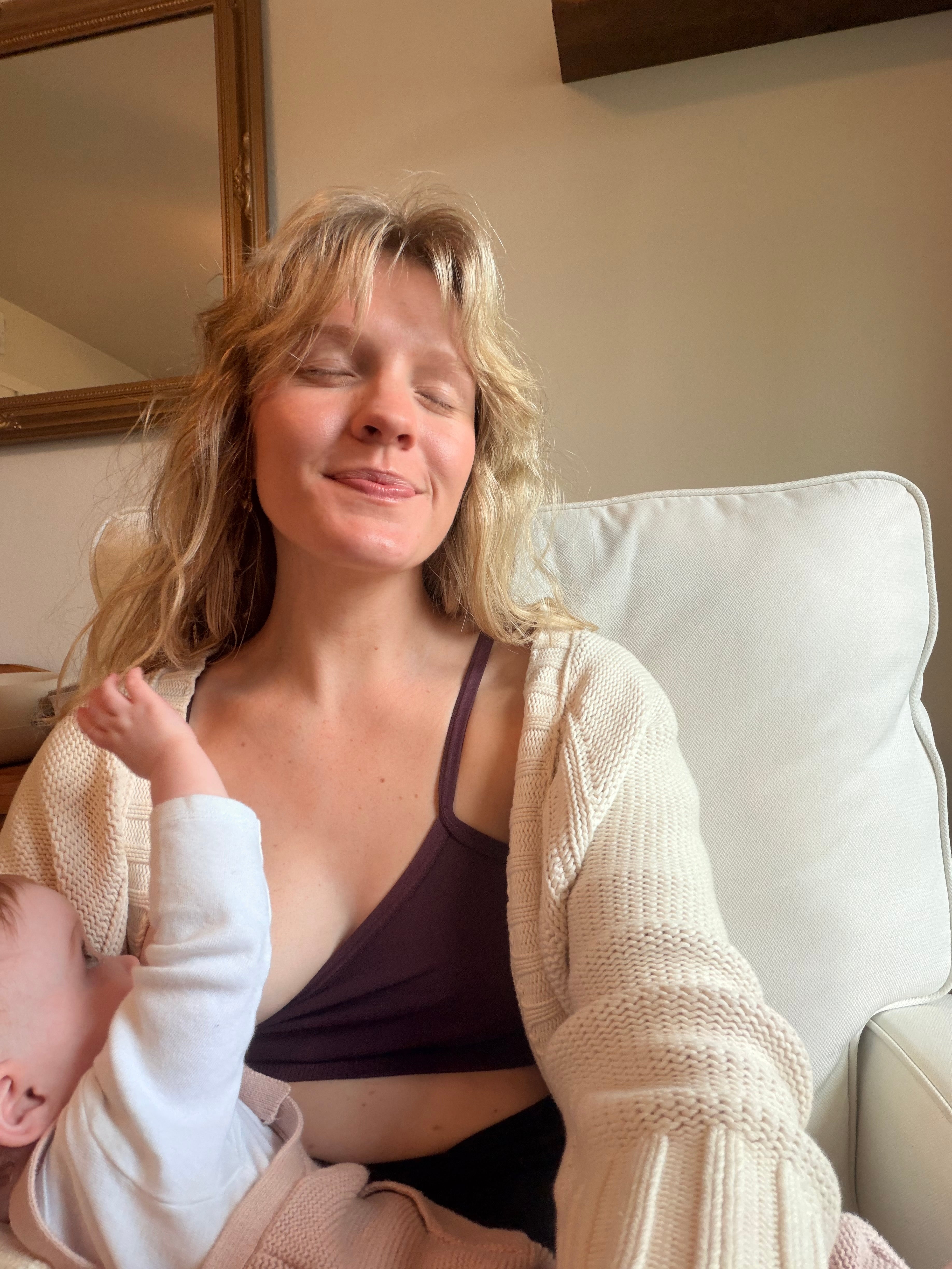 Adore Maternity & Nursing Bralette - Very Berry