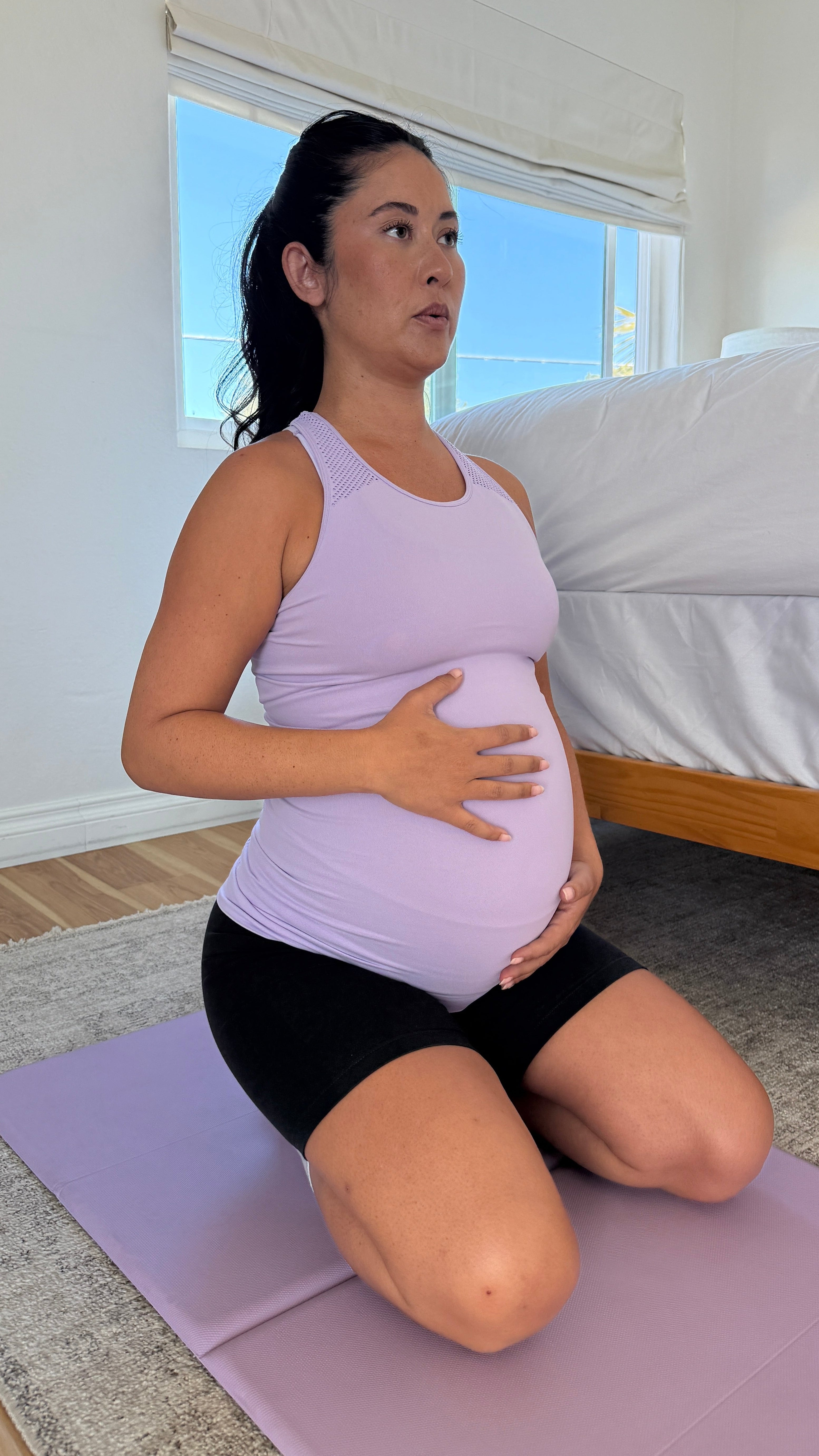 Maternity Air Mesh Support Tank