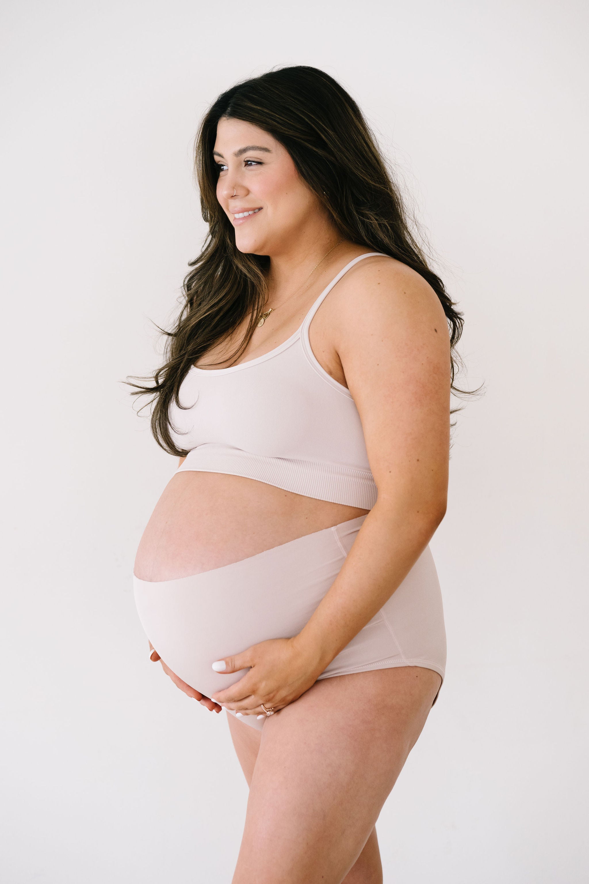 Maternity & Postpartum Support Bloomers - Champagne