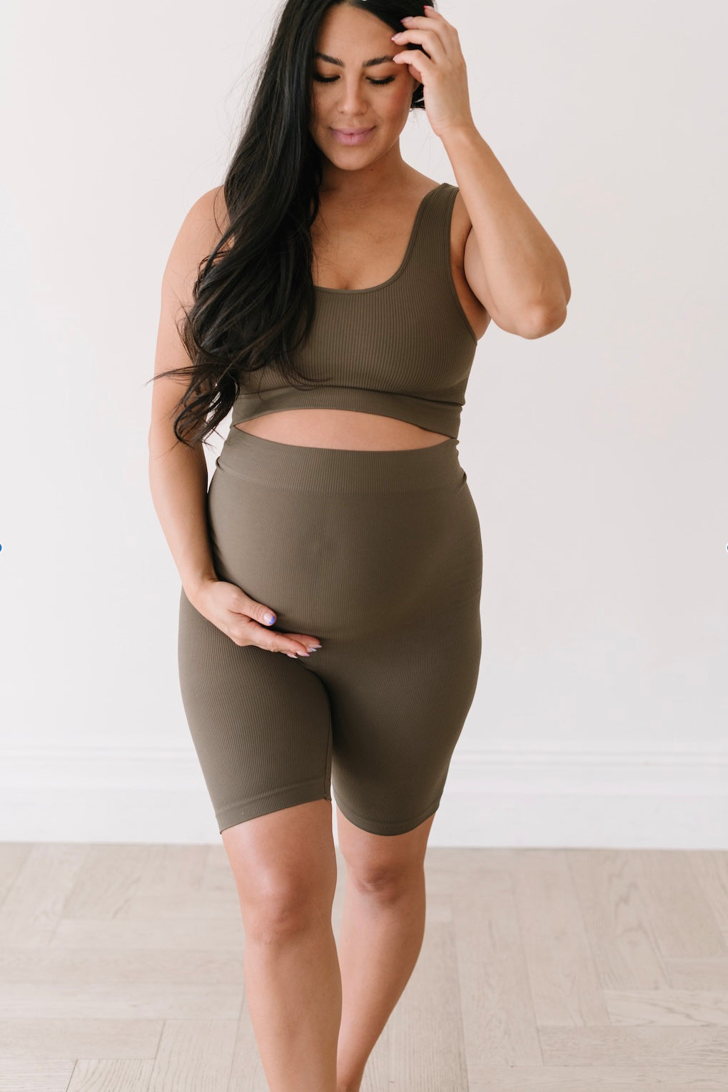 Maternity Dream Biker Shortie