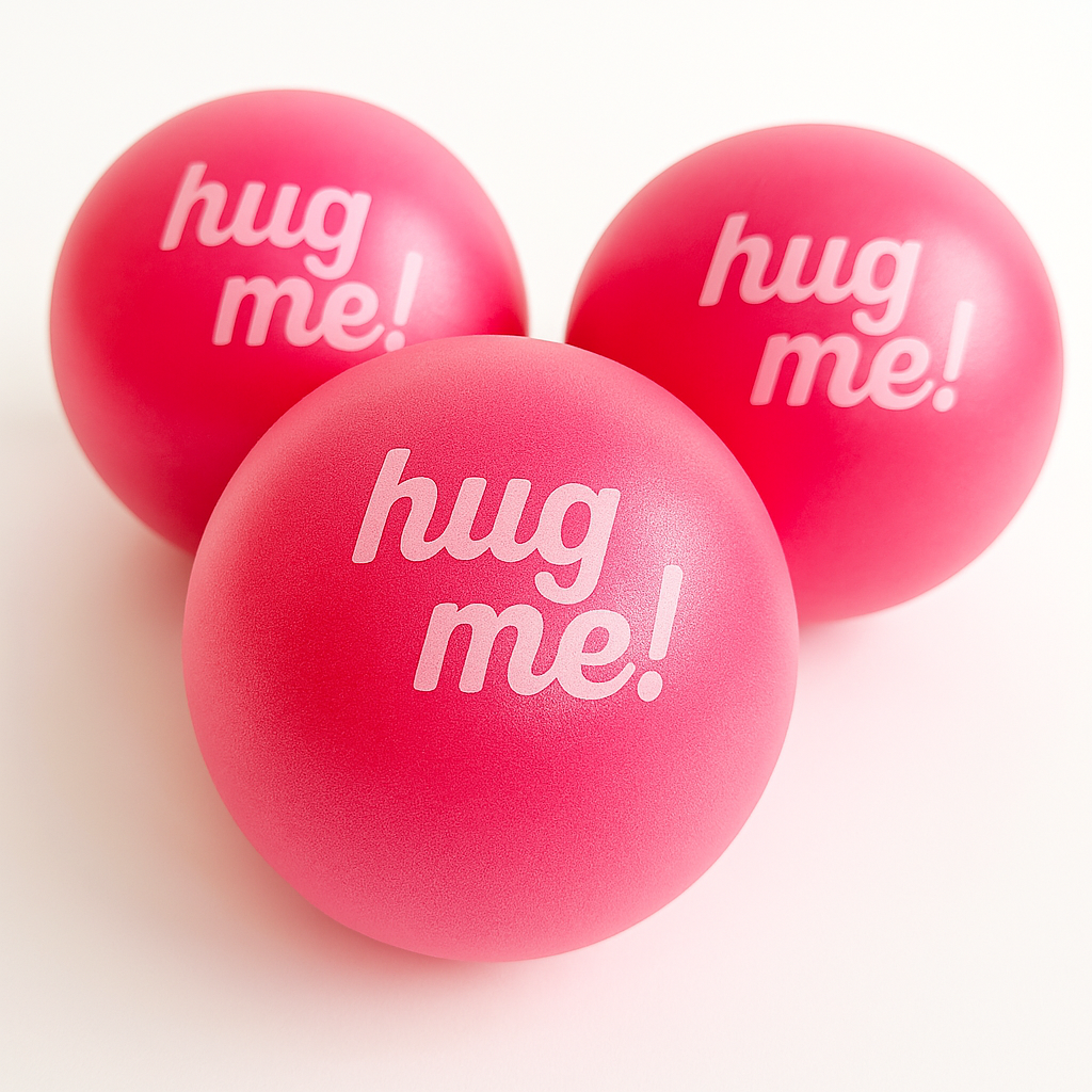 Hug Me - Pink Pilates Ball (3-Pack)