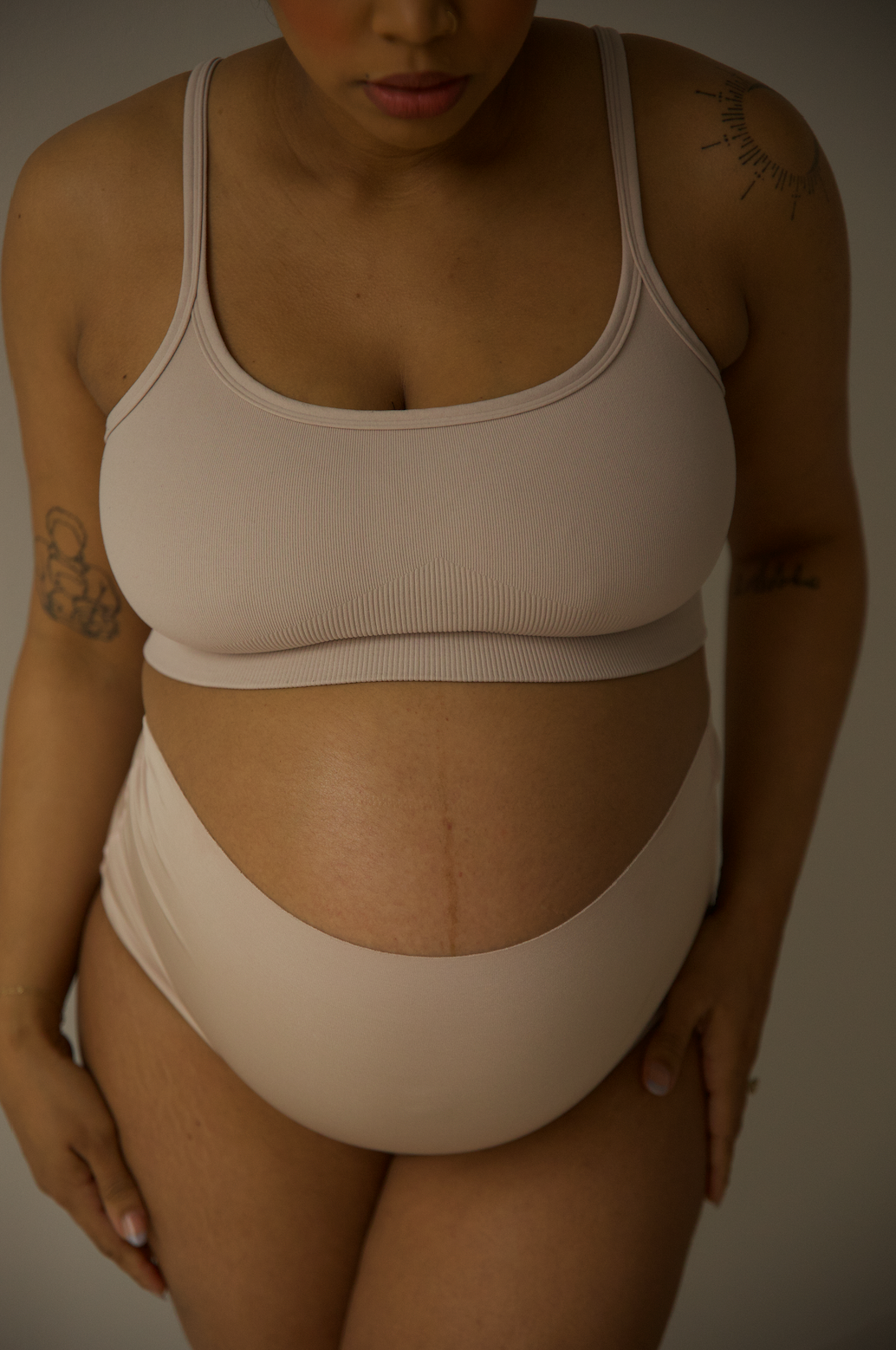 Champagne Plush Maternity & Nursing Bralette