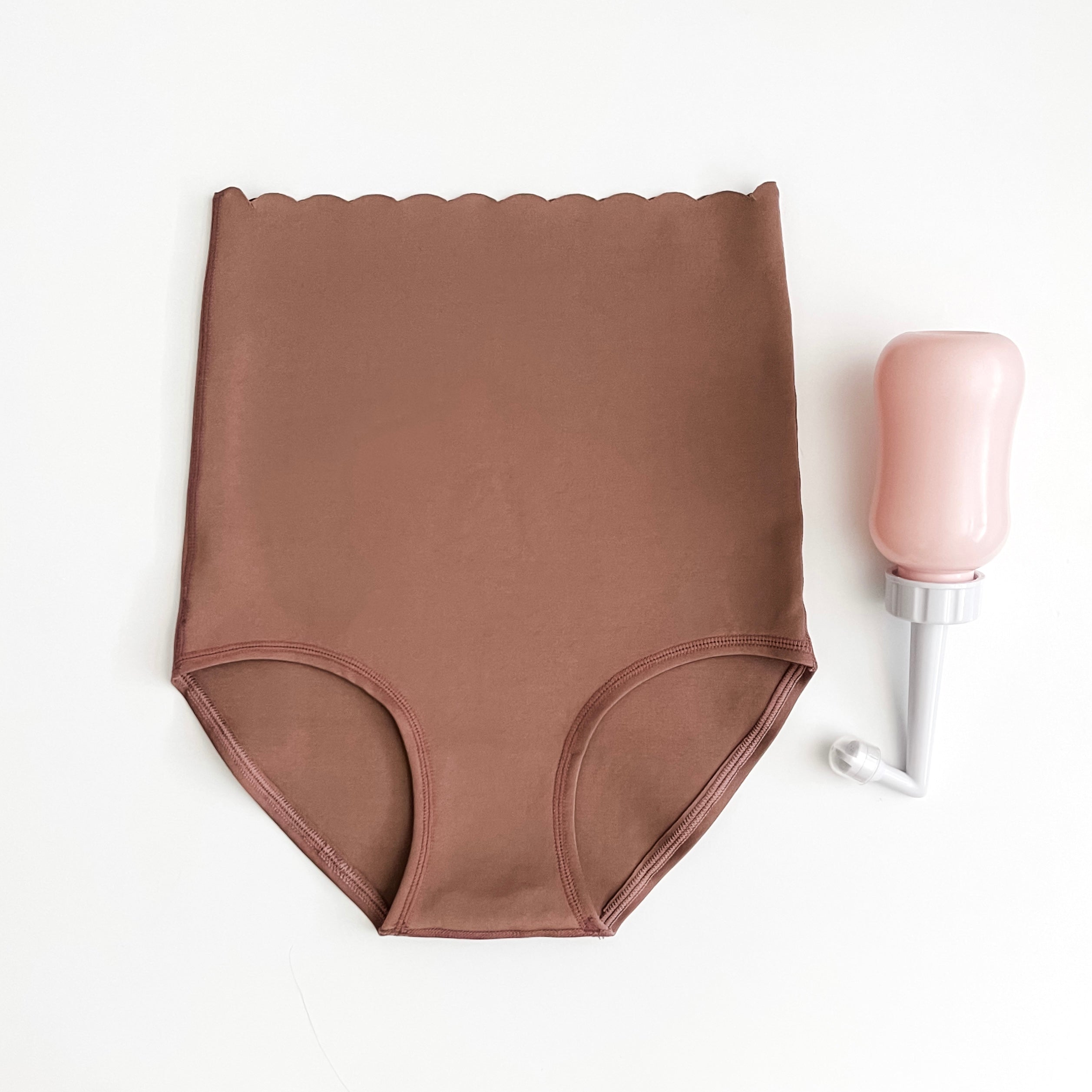 Maternity & Postpartum Support Bloomers - Scallop Edge Coco