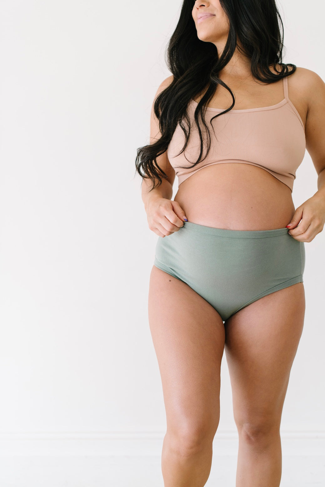 Organic Cotton Highwaisted Brief *FINAL SALE*