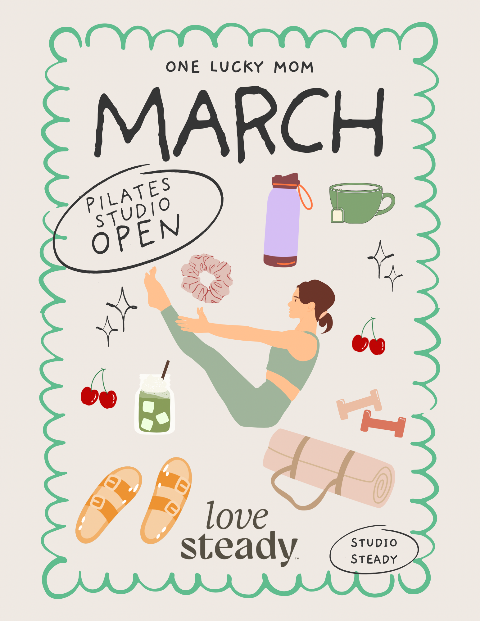 One Lucky Mom Postnatal Pilates