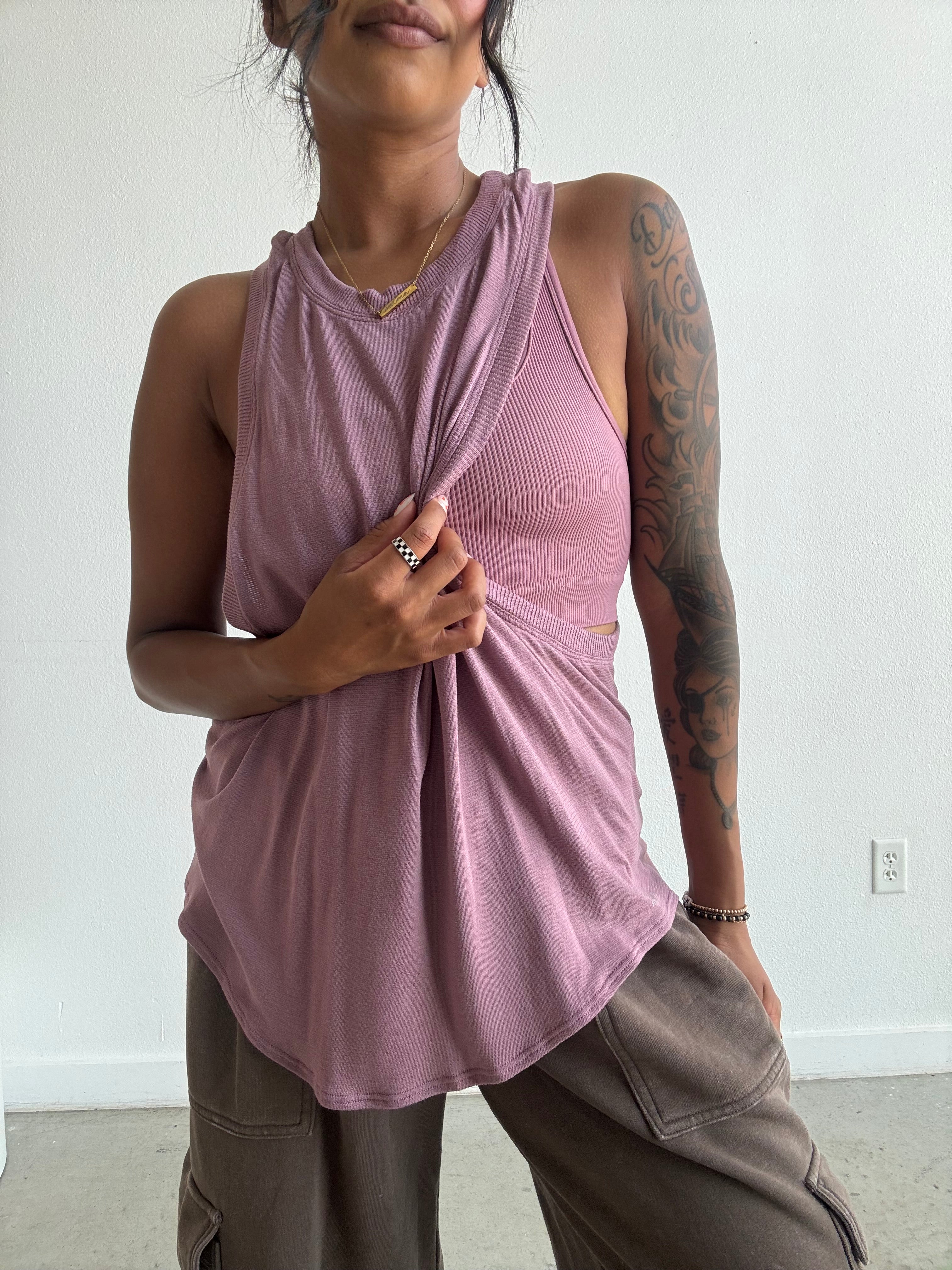 Airy Racerback Tank *FINAL SALE*