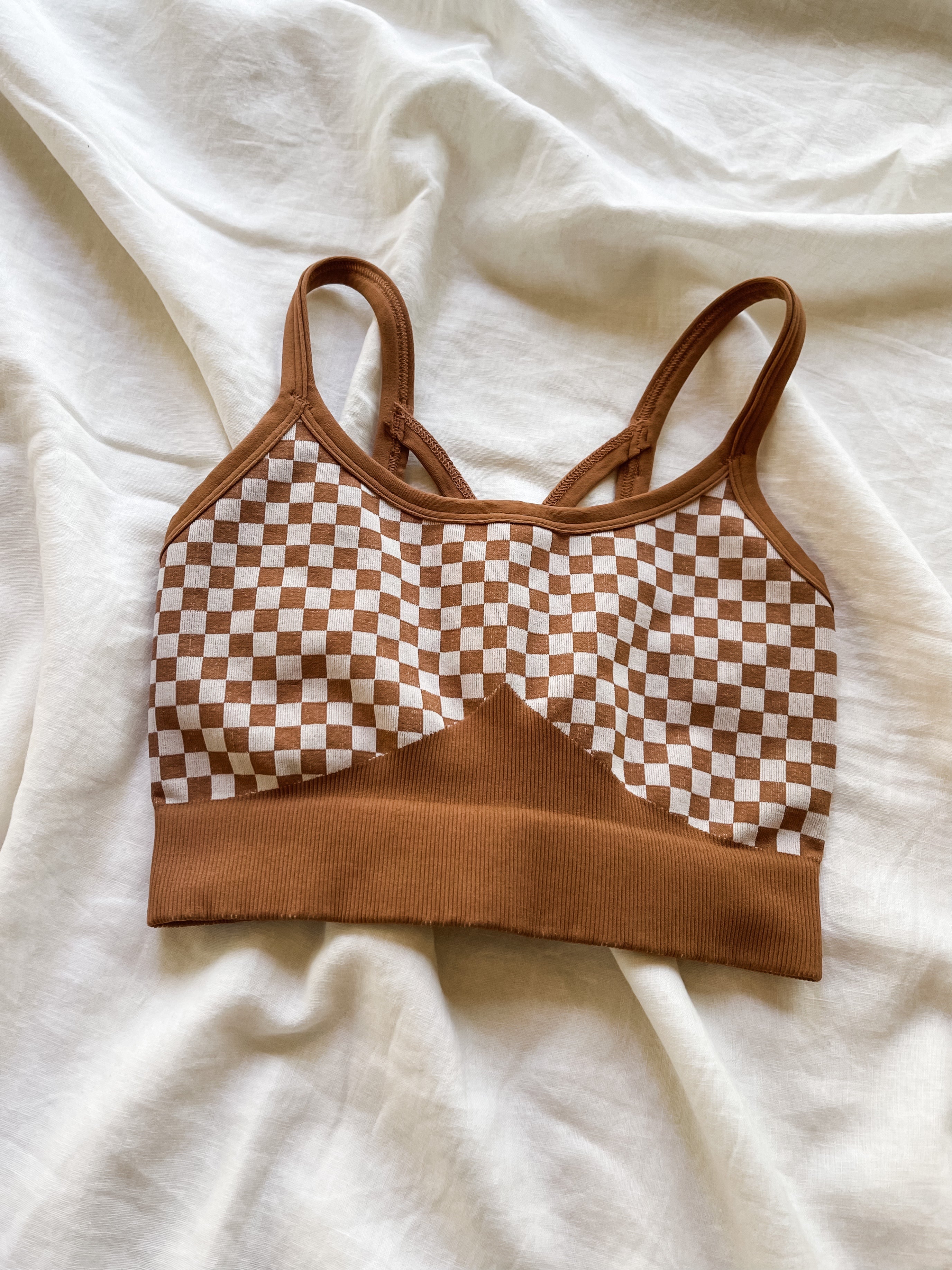 DULCE Checker Maternity Nursing Bralette