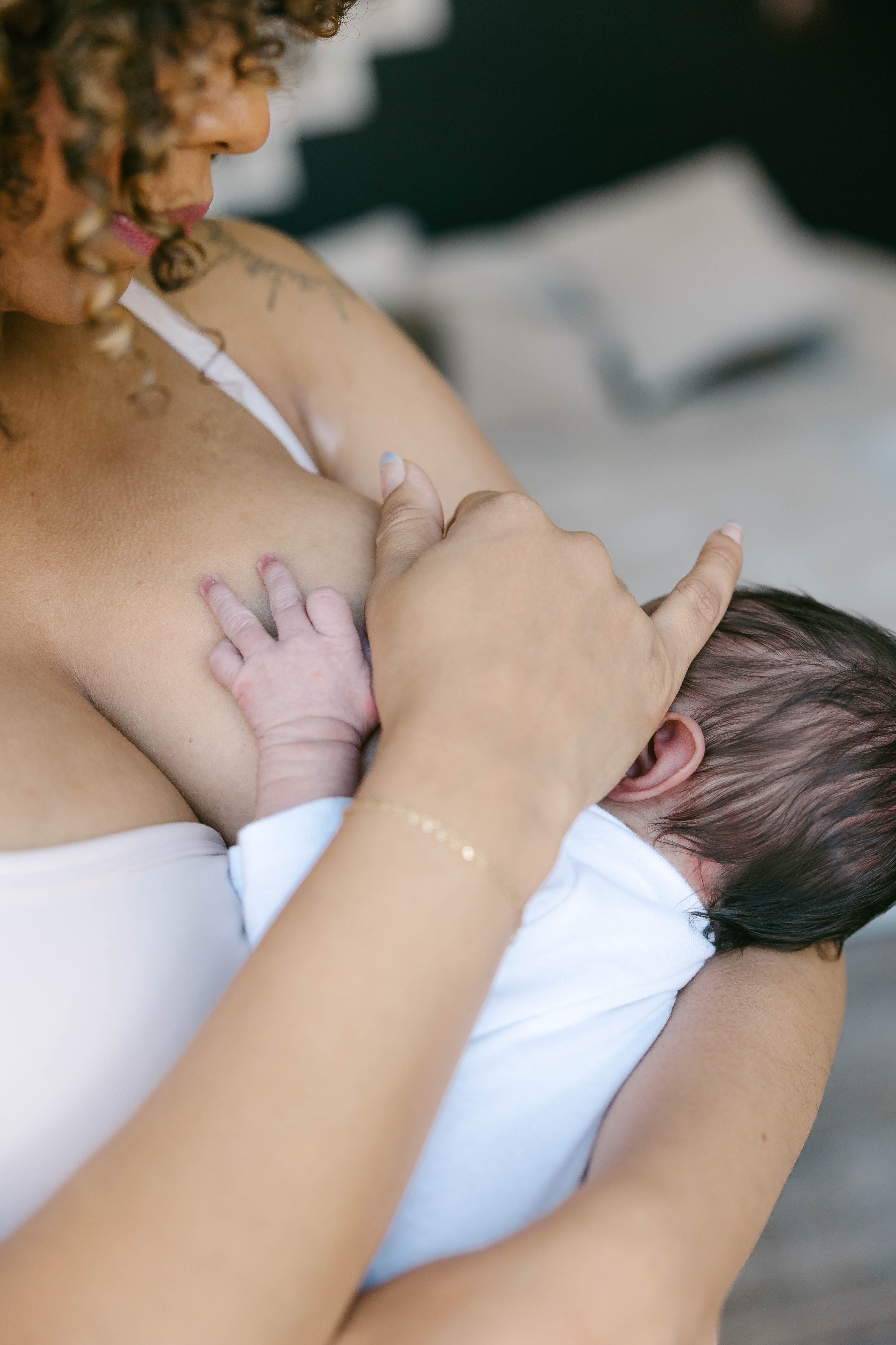 Champagne Plush Maternity & Nursing Bralette