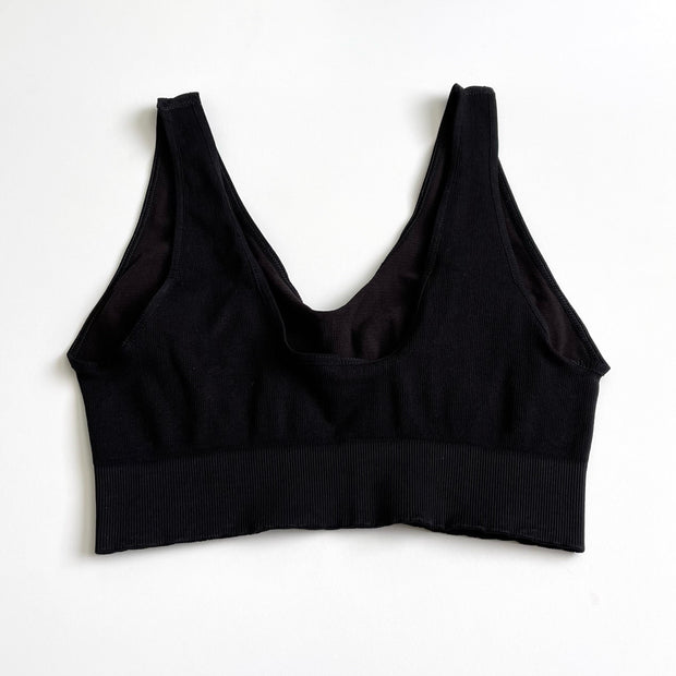 Lounge Full Cup Bralette - Black