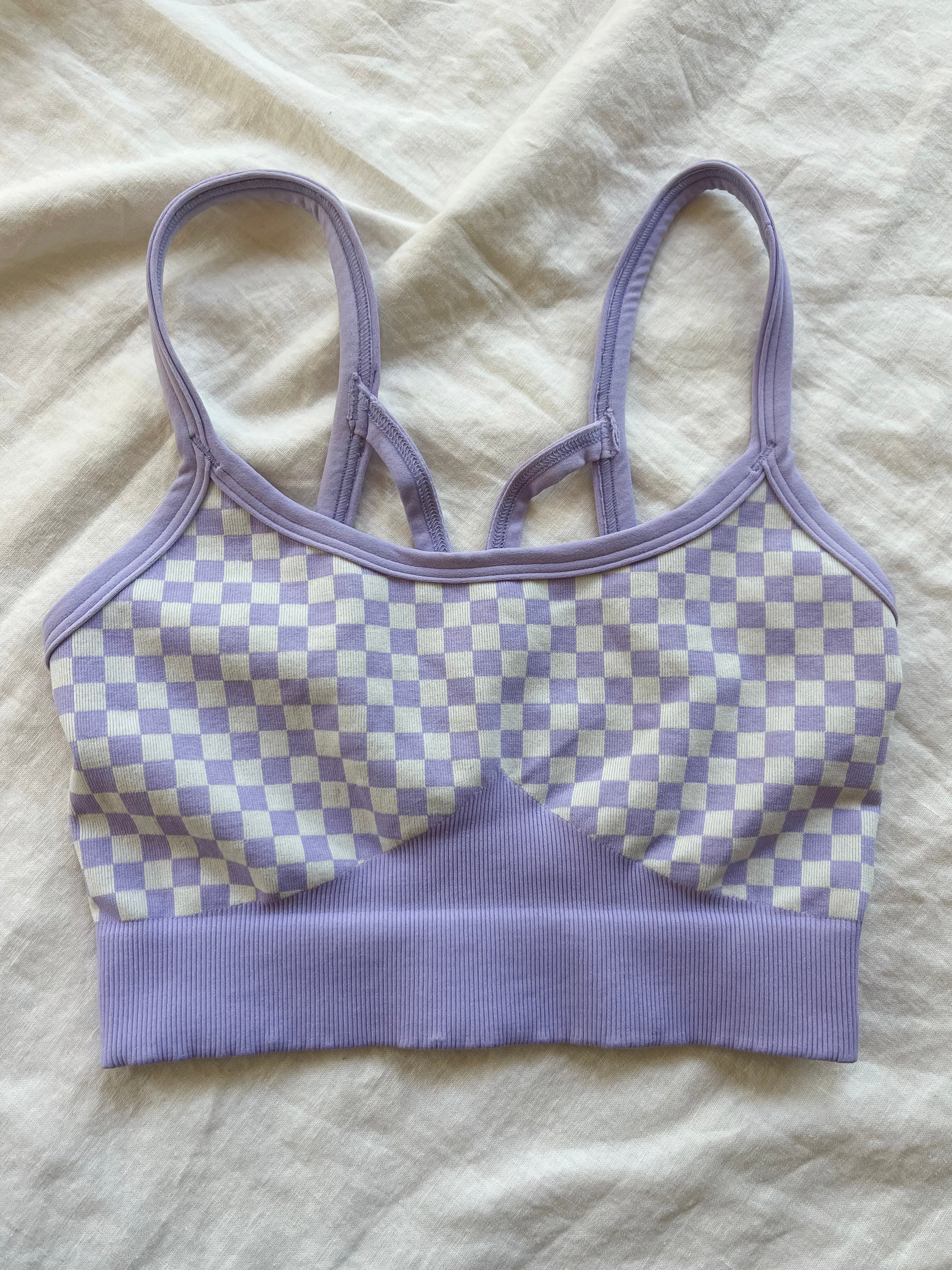 LOVELY Checker Maternity & Nursing Bralette *FINAL SALE*