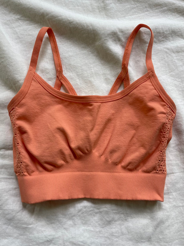 Adore Maternity & Nursing Bralette - Papaya