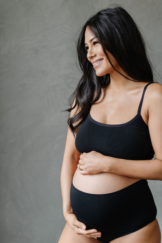 Adore Maternity & Nursing Bralette - Black